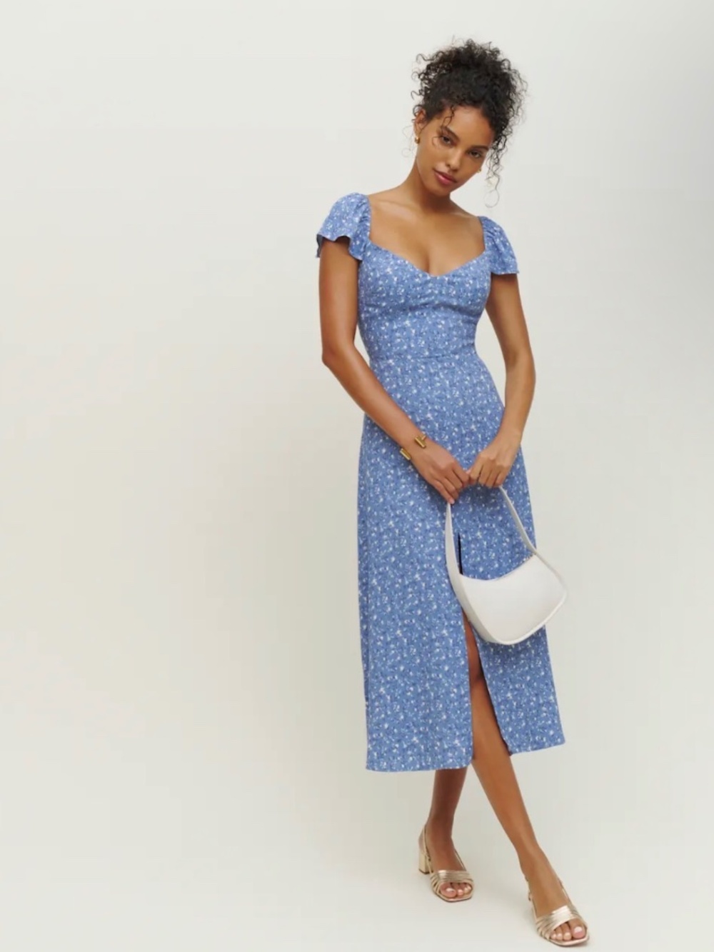 Reformation Baxley Midi Dress - Picture 2 of 8